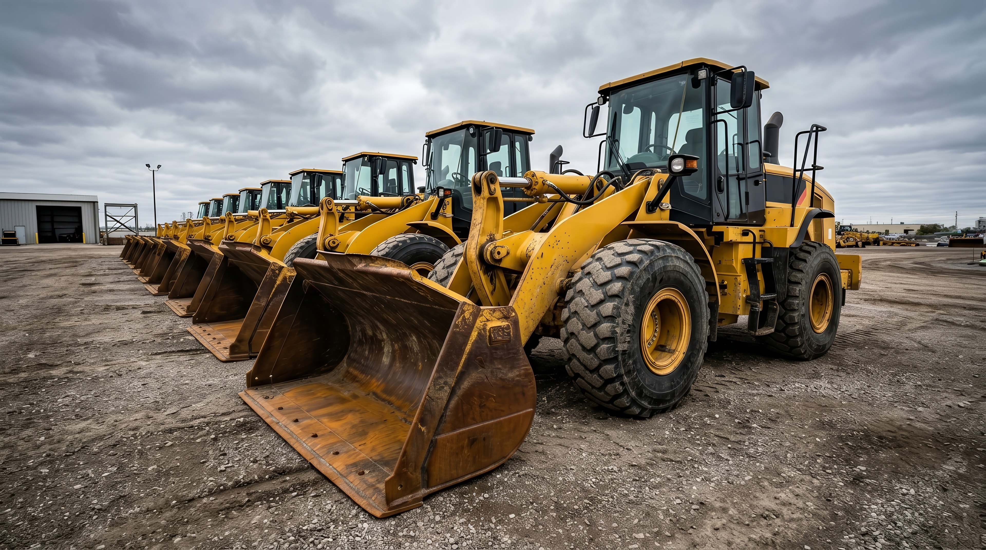 Technician identifying equipment parts